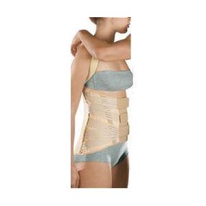 Ro ten-Orthoservice M1336 Busto Spallaccio Dorso-Lombare Semirigido con Tiranti Elastici, Crema - Stabilizzazione e Supporto per Dorsalgie