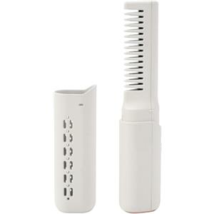 banapoy Pettine per Lisciare I Capelli, 3 Temperatura Regolabile Senza Fili Ricaricabile Spazzola Lisciante Portatile per Donna, Strumento Professionale per Pettine Lo Styling Dei