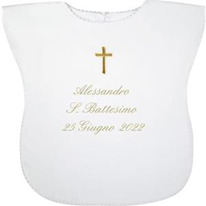 Coccole Vestina Battesimo Personalizzata