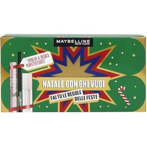 Maybelline New York Cofanetto Regalo, Con Mascara, Matita Occhi e Gloss, Collezione Natale con Chi Vuoi 2024, Mascara Sky High, Matita Occhi Lasting Drama, Lucidalabbra Lifter Gloss