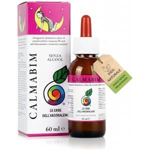 Le Erbe dell'Arcobaleno CalmaBim Gocce Per Dormire Bambini | Rilassamento Naturale Senza Melatonina Bambini | Favorisce un Sonno Tranquillo e Sereno | Passiflora, Camomilla, Vitamina B6 | Gusto Fruttato | Made in Italy 60 ml