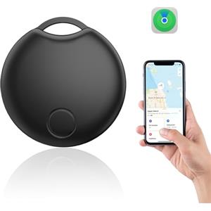 Ninonly Smart Key Localizzatore, Smart Chiavi Tracker per Apple iOS con Tracciabilità Mondiale, Localizzazione Compatibile per iPhone Trova il mio, Localizzatore per Portafogli Borse Bambini