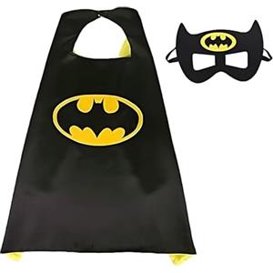 FCMTFV Batman Costume - Halloween Cape for Boys and Girls, Cosplay Mantelli e Travestimento