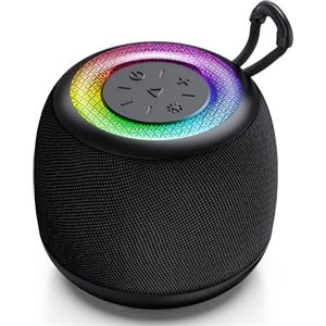 JYX Cassa Bluetooth Portatile Potente, Altoparlante Bluetooth con Luce RGB, Accoppiamento TWS, 24H di Autonomia, per Casa, Esterno, Viaggi YH