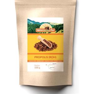 ImkerPur Propoli da ImkerPur, grezza, 100 g, antibatterica, senza residui, direttamente dall'apiario