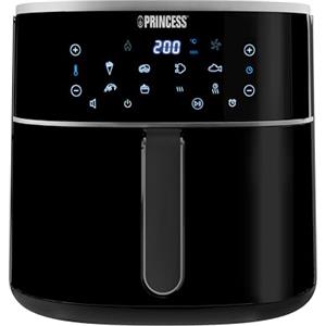 Princess Friggitrice ad Aria Digitale - Capacità del Contenitore Variabile - Massimo di 8 L - 6 Programmi Preimpostati - Meno Olio - Display Digitale - 182254