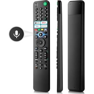 Angrox Vocale Telecomando per Sony Bravia TV Originale,Universale per Tutti Telecomando Sony con Funzione Vocale