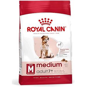 Royal Canin Medium Adult 7 Alimento Secco per Cani - 4 kg, per Cani Maturi di Taglia Media (11-25 kg), Supporto alla Vitalità e Difese Naturali