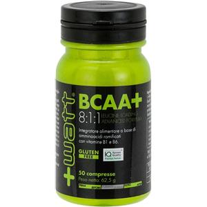 Watt BCAA 8:1:1 - Integratore di amminoacidi in compresse da 50, con L-leucina, L-isoleucina e L-valina