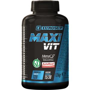 Eurosup Maxi Vit - Integratore Multivitaminico Alto Dosaggio con 120 Compresse, Vitamine, Minerali e Antiossidanti