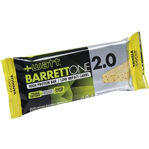 WATT BarrettOne 2.0 Barretta Proteica Vaniglia 70g - Ricca di Proteine e Fibre, Non Ricoperta