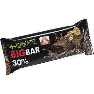 Watt Big Bar Barretta Proteica Cookie Nocciola con Cioccolato Latte - 80g, 30% Proteine, Gluten Free