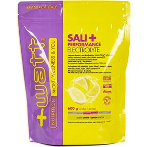 Watt Sali Performance Electrolyte 600 g - Mix di Carboidrati, Aminoacidi e Vitamine al Gusto Limone