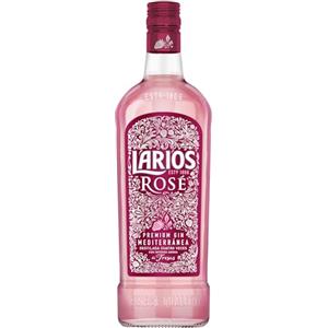 Larios Gin Rosè, Gin Mediterraneo all'essenza di fragola, realizzato con ingredienti 100% naturali - 1 bottiglia da 700 ml