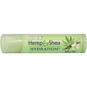 Blistex Hemp & Shea Hydration Stick Labbra 4,25g - Idratazione Profonda con Olio di Canapa e Burro di Karité, Aroma Vaniglia e Menta
