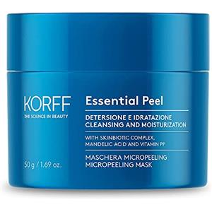 Korff Essence Maschera Micropeeling, Riduce le Imperfezioni, Formula Arricchita con Acido Mandelico, 50ml