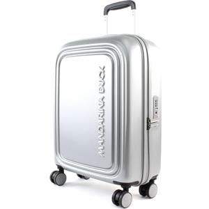 Mandarina Duck Logoduck + Trolley Cabin, Argento (Silver), 40x55x20(LxHxW)