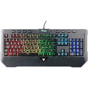 Itek Tastiera Gaming Q11 - Membrana, RGB, Multimediale