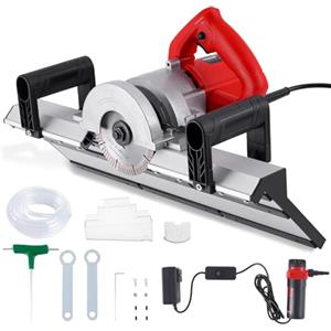 YUCHENGTECH Tagliapiastrelle Elettrico 45 Gradi Taglierina Smussata per Piastrelle Strumento per Smussare Piastrelle 45 Gradi per Tagliare Grandi Pietre Ceramiche 1200W