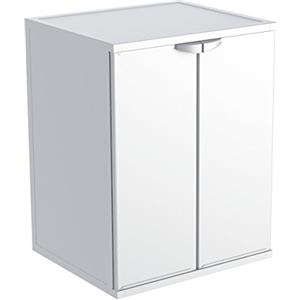 Mongardi 7827C98 - Coprilavatrice, Bianco, 68.5 x 64.5 x 88 cm