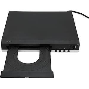 Bewinner Mini Lettore DVD, Lettore DVD Compatto HD 1080P con Uscita AV, Cavo HDMI e Inclusi, Lettore CD DVD con Porta USB per TV Karaoke Projector (Spina UE)