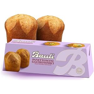 Zeus Party Nuovi Panettoncini Gastronomici, Basi per Farciture Salate, Mini Panettone Gastronomico Senza Canditi e Senza Uvetta 320g