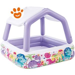 Intex Piscina Acquario Parasole (157x157x122cm) Art. 57470 - Confezione Da 1 Pezzo