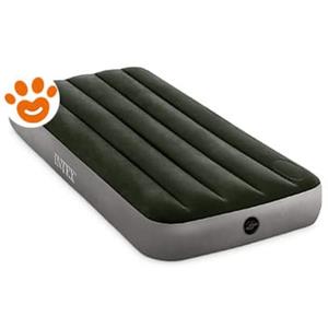 Intex Airbed Materasso Singolo Downy (99x191x25cm) Art. 64761 - Singolo (99x191x25cm)