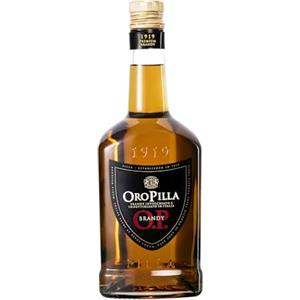 ORO PILLA O.P. Oro Pilla 70cl- Brandy di carattere, invecchiato e imbottigliato in Italia. Gusto deciso. 38% vol.