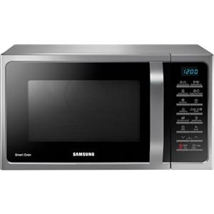 Samsung Forno a Microonde Combinato a libera installazione SmartOven MC28H5015CS/ET, Cottura Ventilata, Microonde + Grill 900 W + 1500 W, 28 L, 52l x 47h x 31p cm, Argento