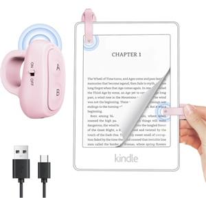 OMYPOTT RF, paletta laterale telecomandata per Kindle Paperwhite Turner eReader: scatto remoto per fotocamera, Kindle Clicker paletta laterale per iPad Android, tablet, Surface e-book, lettura, fumetti,