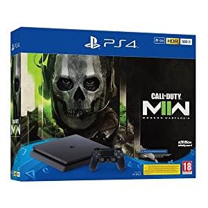 PlayStation Sony 4 Slim 500GB, Black + Voucher Call of Duty Modern Warfare II