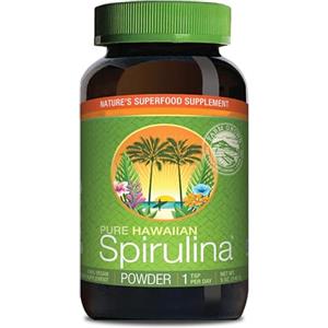 Nutrex Hawaii, Spirulina hawaiana pura, 142g polvere Vegana, Testato in Laboratorio, Senza Glutine, Senza Soia, Vegetariano, Non-GMO
