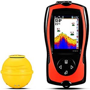 EBAYTV Macchina Fotografica Subacquea, Finder a colori del Fish Finder Sonar Sonar Visivo Visivo Visivo Underwater Finder subacqueo(Charging wireless)