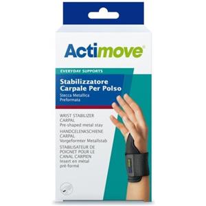 Actimove everyday stabilizzatore carpale per polso con stecca metallica universale - ACTIMOVE - 980427569