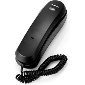 Profoon TX-105 Nero, Telefono fisso con cavo, Con luce di chiamata, Facile da usare, Tasti grandi