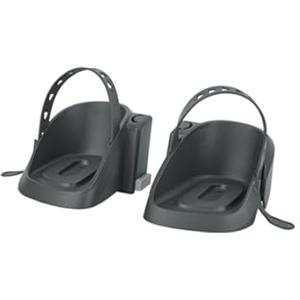 BOBIKE 8015300146 - Poggiapiedi di ricambio per sedia modello GO MINI a colori Nero