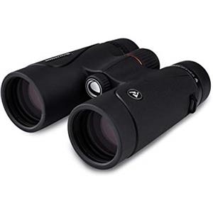 Celestron 71406 TrailSeeker 10x42 Binocolo con prisma BaK-4, Nero