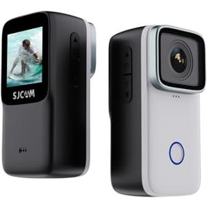 SJCAM C200 Action Cam 4K 16MP fotocamera sportiva WiFi, 5 m corpo impermeabile fotocamera subacquea a 6 assi, stabilizzazione dell'immagine con batteria da 1200 mAh