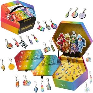 Rainbow High Calendario Avvento 2024 - Gioielli Charms con Gadget Ufficiali per Bambine