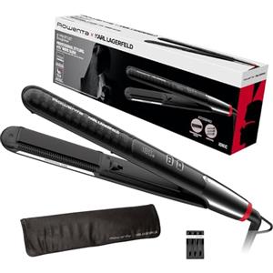 Rowenta SF467LF0 Piastra per Capelli, 110 W, Ceramica tormalina, Nero