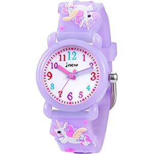 Vicloon Orologio Bambini, Orologio da Polso per Ragazzi e Ragazze 3D, Quarzo Orologio Educativo Analogico Impermeabile 30M, Sport Braccialetto Cartoon In Silicone, Movimento al Quarzo,Regalo di Natale