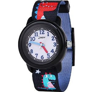 Vicloon Orologio Bambini, Orologio da Polso Impermeabile 30M per Ragazzi e Ragazze 3D, Orologio da polso Cartoon con Cinturino in Tessuto di Nylon Intrecciato Regalo Ragazzo Orologio, Regalo di Natale