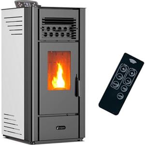 Sannover Thermique Stufa a pellet aria Anita 10 kW Bianco Sannover