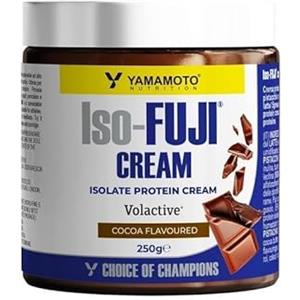 Yamamoto Nutrition Iso-Fuji Cream, Crema Proteica Spalmabile con Proteine Isolate Volactive, Gusto Cacao, Ottimo per Colazione E Spuntini, Aiuta la Crescita e il Sostegno Muscolare