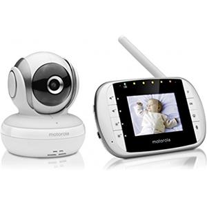 Motorola MBp 33S - Baby Monitor Video Digitale con Schermo LCD a Colori da 2.8