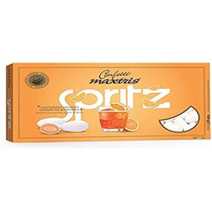 Confetti Maxtris Mandorla Tostata al Gusto Spritz - 1000 gr, Senza Glutine e Senza Olio di Palma