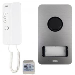 Urmet kit citofonico 4 + neutro monofamiliare/bifamiliare 1122/601