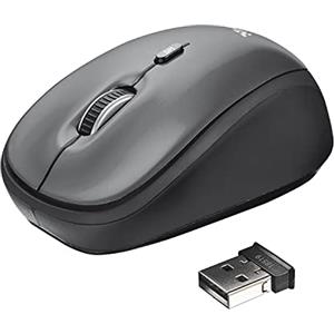 Trust Yvi Wireless Mouse, Grigio