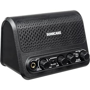 SONICAKE Amplificatore per chitarra Mini Combo Amp Bluetooth con canali Clean e Overdrive Triangle